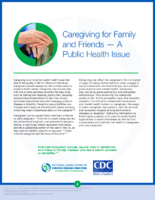 Caregiving for Family and Friends  A Public Health Issue