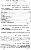 Weekly Reports for October 30 1903