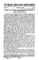 Public health reports  v 47 no 4 JANUARY 22 1932