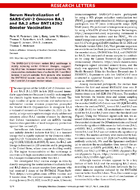 Serum Neutralization of SARSCoV2 Omicron BA1 and BA2 after BNT162b2 Booster Vaccination
