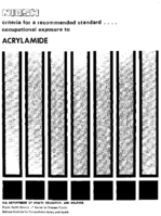Criteria for a Recommended Standard Occupational Exposure to Acrylamide 1976