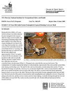 45YearOld Cattle Farmer Entangled in Exposed Rotating Conveyor Shaft