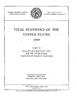 Vital Statistics of the United States 1949 Part II