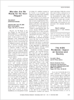 The AIDS Pandemic Impact on Science and Society