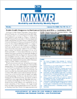 MMWR Morbidity and Mortality Weekly Report Vol 55 No 2 January 20 2006