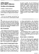 The Role Of The University