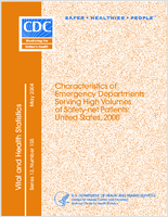 Characteristics of Emergency Departments Serving High Volumes of Safetynet Patients United States 2000