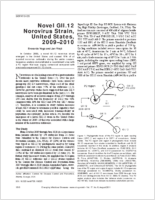 Novel GII12 Norovirus Strain United States 20092010
