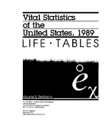 1989 Life Tables