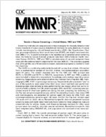 Morbidity and Mortality Weekly Report MMWR January 26 1996  Vol 45  No 3
