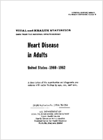 Heart disease in adults United States 19601962