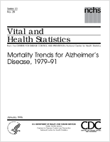 Mortality Trends for Alzheimers Disease 197991