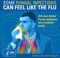 Some fungal infections can feel like the flu