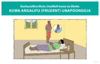 Kushurulikia Mutu Unafikili kuwa na Ebola Kuwa Angalifu Prudent Unapoongoja flipbook