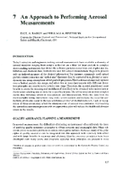 An Approach to Performing Aerosol Measurements 2001