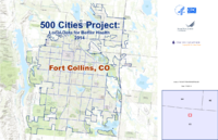 500 Cities Project Local Data for Better Health 2014 Fort Collins Colorado