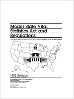 Model state vital statistics act and regulations from the Centers for Disease Control and Prevention
