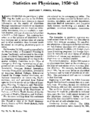 Statistics on physicians 195063