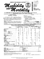 Morbidity and Mortality Weekly Report Vol 24 No 1 week ending January 4 1975
