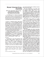 Novel Arenavirus Zambia