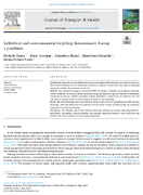 Individual and Environmental Bicycling Determinants During a Pandemic