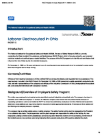 Laborer Electrocuted in Ohio FACE 8711 FACE 8711