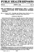 Weekly Reports for MARCH 8 1935