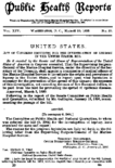 Public health reports  v 14 no 10 March 10 1899