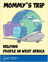 Mommys Trip Helping People in West Africa  coloring and activity book