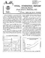 Summary report  Final divorce statistics 1971