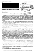 MMWR Morbidity and Mortality Weekly Report July 2 1982  Vol 31  No 25