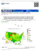 FluView Weekly US Map Influenza Summary Update