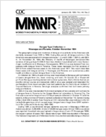 Morbidity and Mortality Weekly Report MMWR January 20 1995  Vol 44  No 2