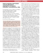 Fatal FungicideAssociated TriazoleResistant Aspergillus fumigatus Infection Pennsylvania USA