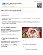 World Immunization Week