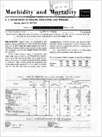 Morbidity and Mortality Weekly Report Vol 11 No 36 for Release September 14 1962