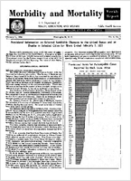 Morbidity and Mortality Weekly Report Vol 4 No 5 February 11 1955