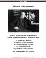 The Scientist Who Described the Filarial ParasiteMansonella ozzardiin 1897
