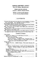 Public Health Reports  v 65 no 5  table of contents