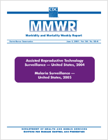 Morbidity and Mortality Weekly Report MMWR Surveillance Summaries June 8 2007  Vol 56  No SS6