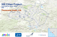 500 Cities Project Local Data for Better Health 2016 Thousand Oaks CA