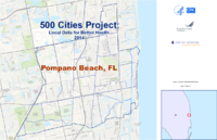 500 Cities Project Local Data for Better Health 2014 Pompano Beach FL