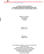 InDepth Survey Report Control of Perchloroethylene PCE in Vapor Degreasing Operations Site 1