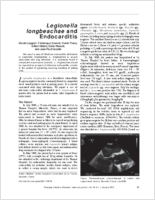 Legionella longbeachae and Endocarditis