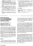Blood lead levels of 411yearold Mexican American Puerto Rican and Cuban children