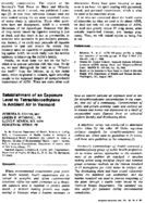 Establishment of an exposure level to tetrachloroethylene in ambient air in Vermont