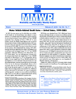 MMWR Morbidity and Mortality Weekly Report Vol 58 No 7February 27 2009