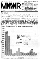 Morbidity and Mortality Weekly Report MMWR August 3 1979  Vol 28  No 30