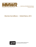 Morbidity and Mortality Weekly Report MMWR Surveillance Summaries November 2018  Vol 67  No SS13
