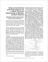 Characterization and Prevalence of a New Porcine Calicivirus in Swine United States